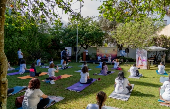 Glimpses of 7th International Day of Yoga 2021